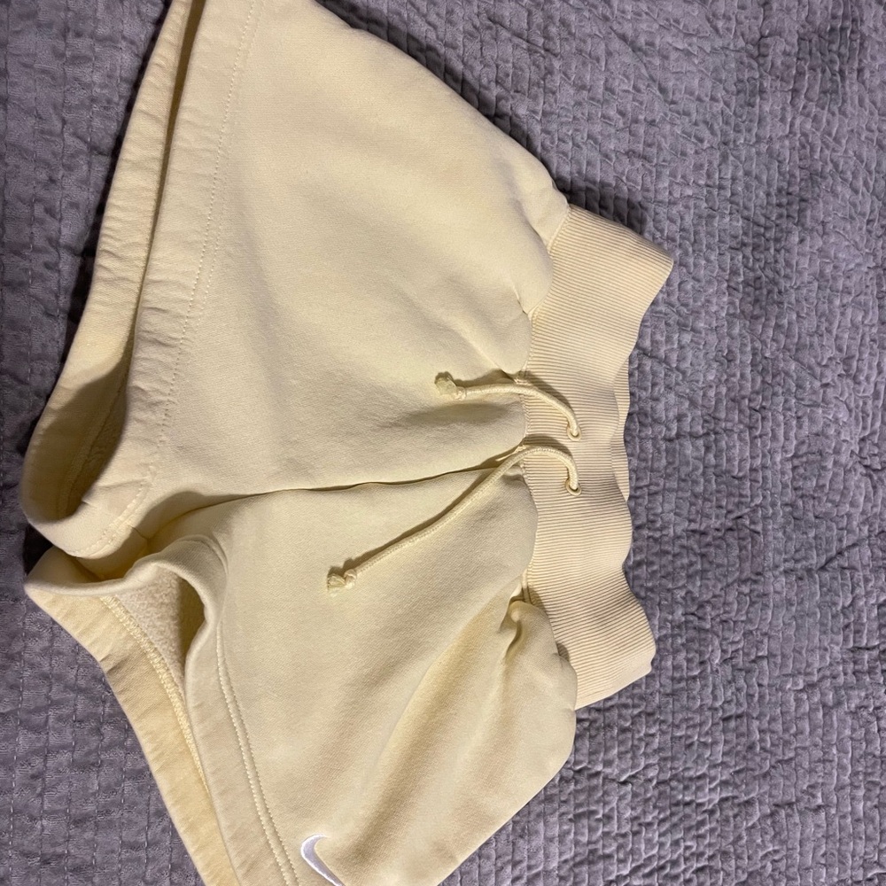 Nike Women's Yellow Shorts